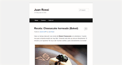 Desktop Screenshot of juanrossi.com